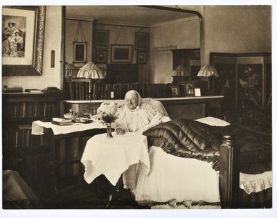 Florence Nightingale au lit, 1906 - Elizabeth Bosanquet